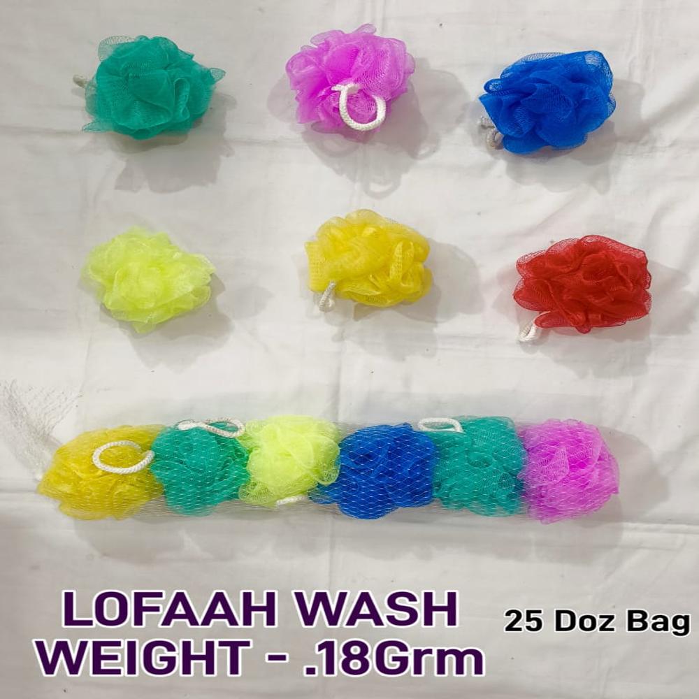 Loofah body wash