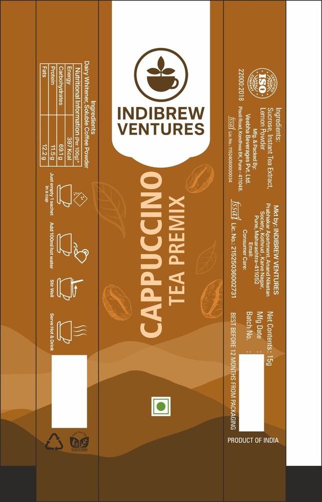 Cappuccino Tea Premix