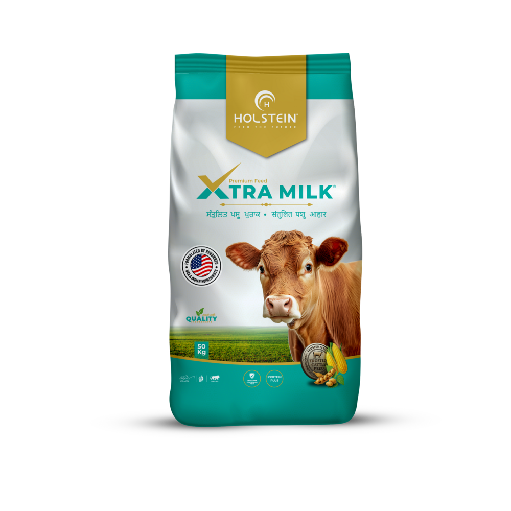 Holstein Xtra Milk - Best Cow Cattle Feed Pellets - Color: Brown