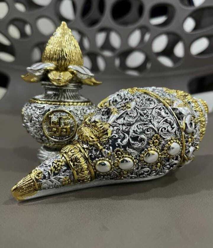 999 SILVER PLATED SHANK WITH KALASH