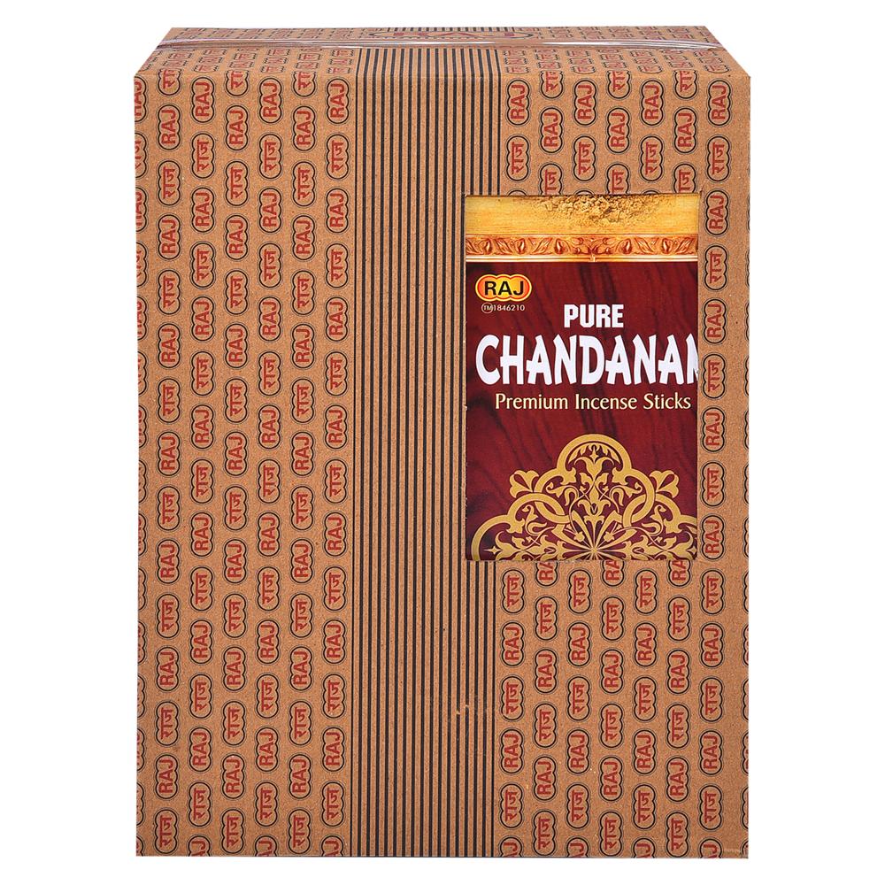 Pure Chandanam Incense Sticks - Burning Time: 30 Minutes