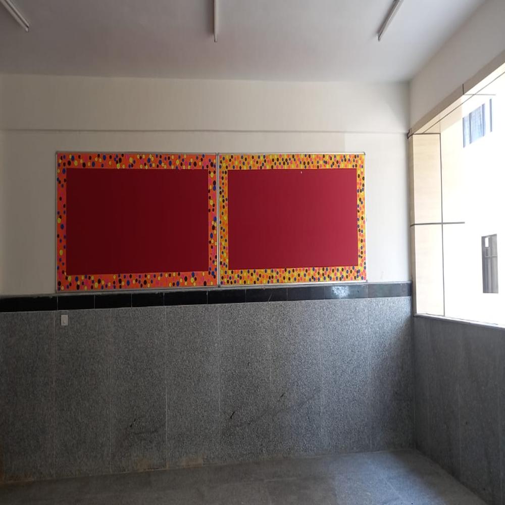 Pin Board For School - Material: Fabric