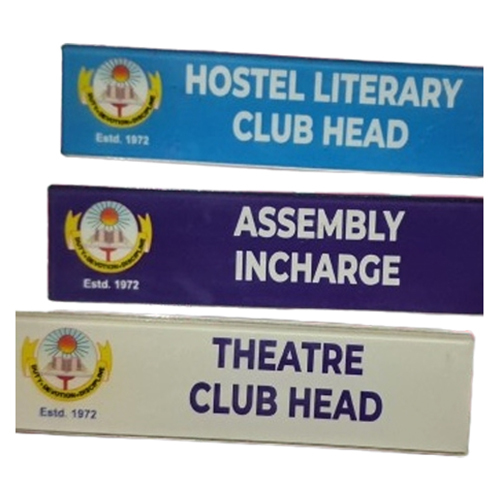 Shape Cut Badge - Badge Type: Pin