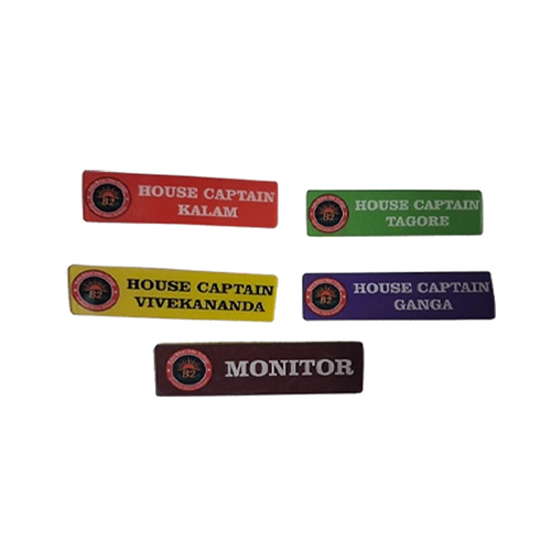 Shape Cut Badge - Badge Type: Pin