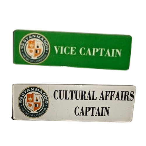Shape Cut Badge - Badge Type: Pin