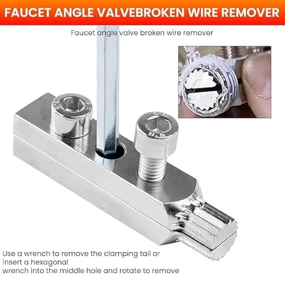 Faucet Angle Valve Broken Wire Extractor