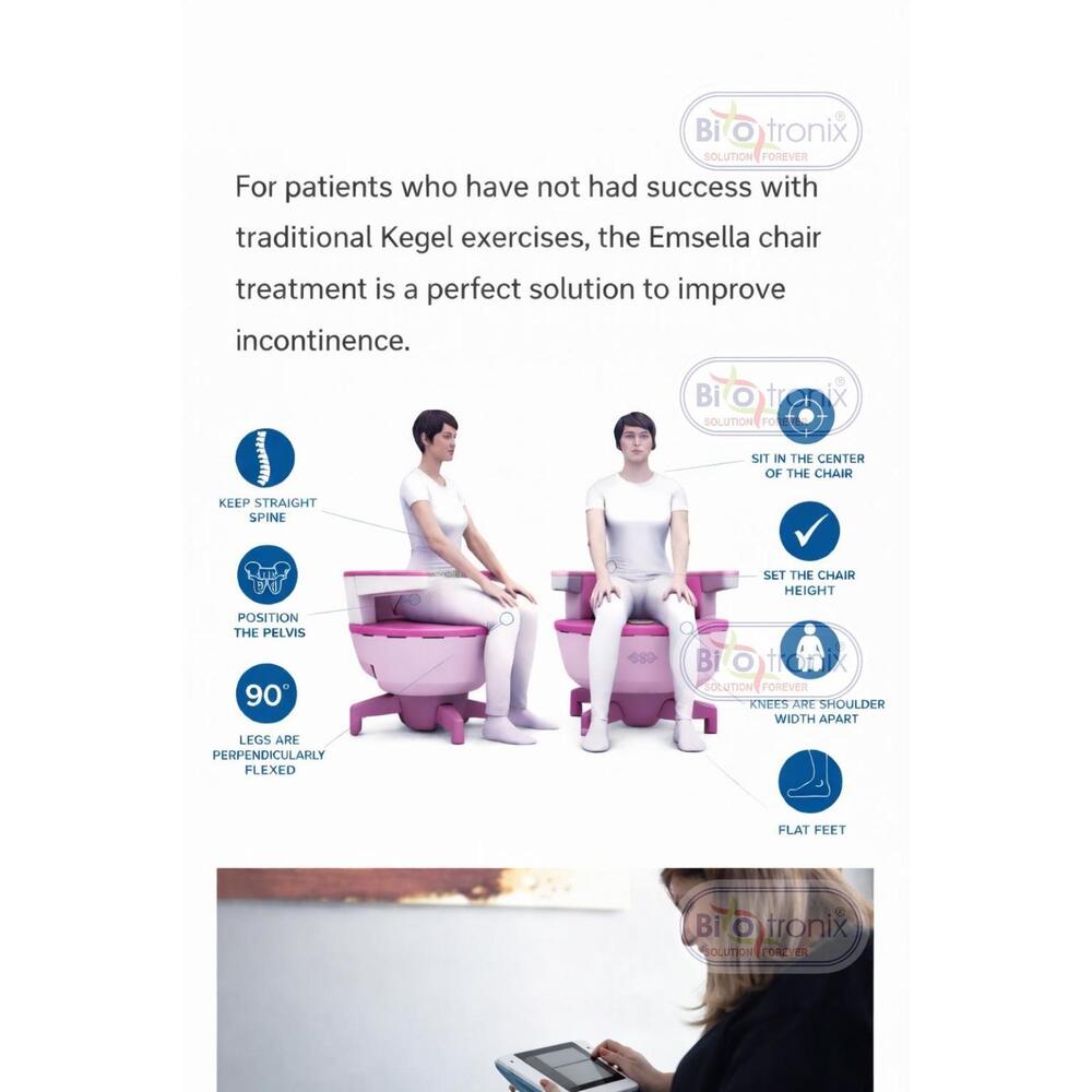 Pelvic Floor Muscle Rehabilitation Chair for Womens & Mens Clinics