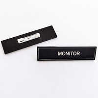 Acrylic Monitor Badge