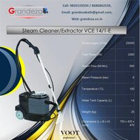 VOOT Steam Cleaner/Extractor VCV 10/25