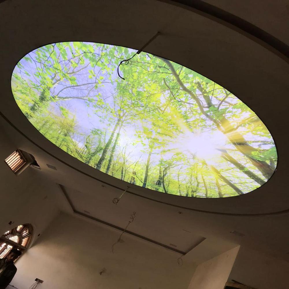 5mm PVC 3D LED Light Stretch Ceiling