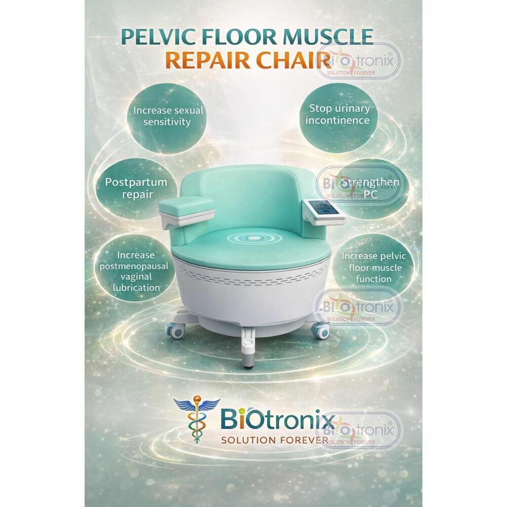 Hospital Approved Pelvic Floor Muscle Therapy Chair for Medical Use