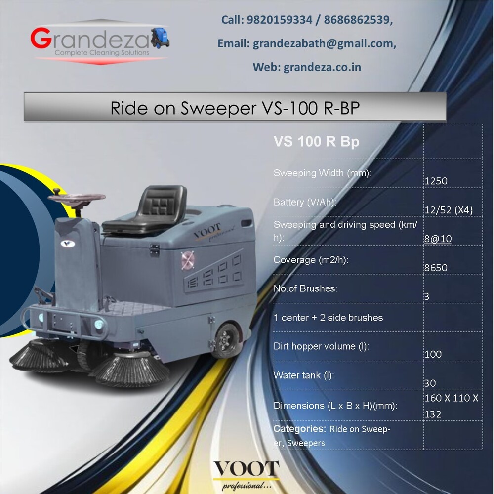 Voot Push Type Manual Sweeper Vs-55-w