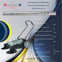 VOOT Push Type Manual Sweeper VS-55-W