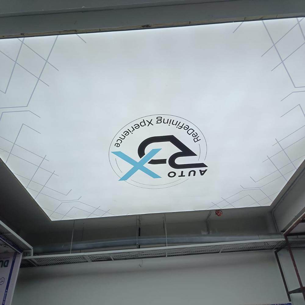 0.18mm PVC Coated Stretch Ceiling