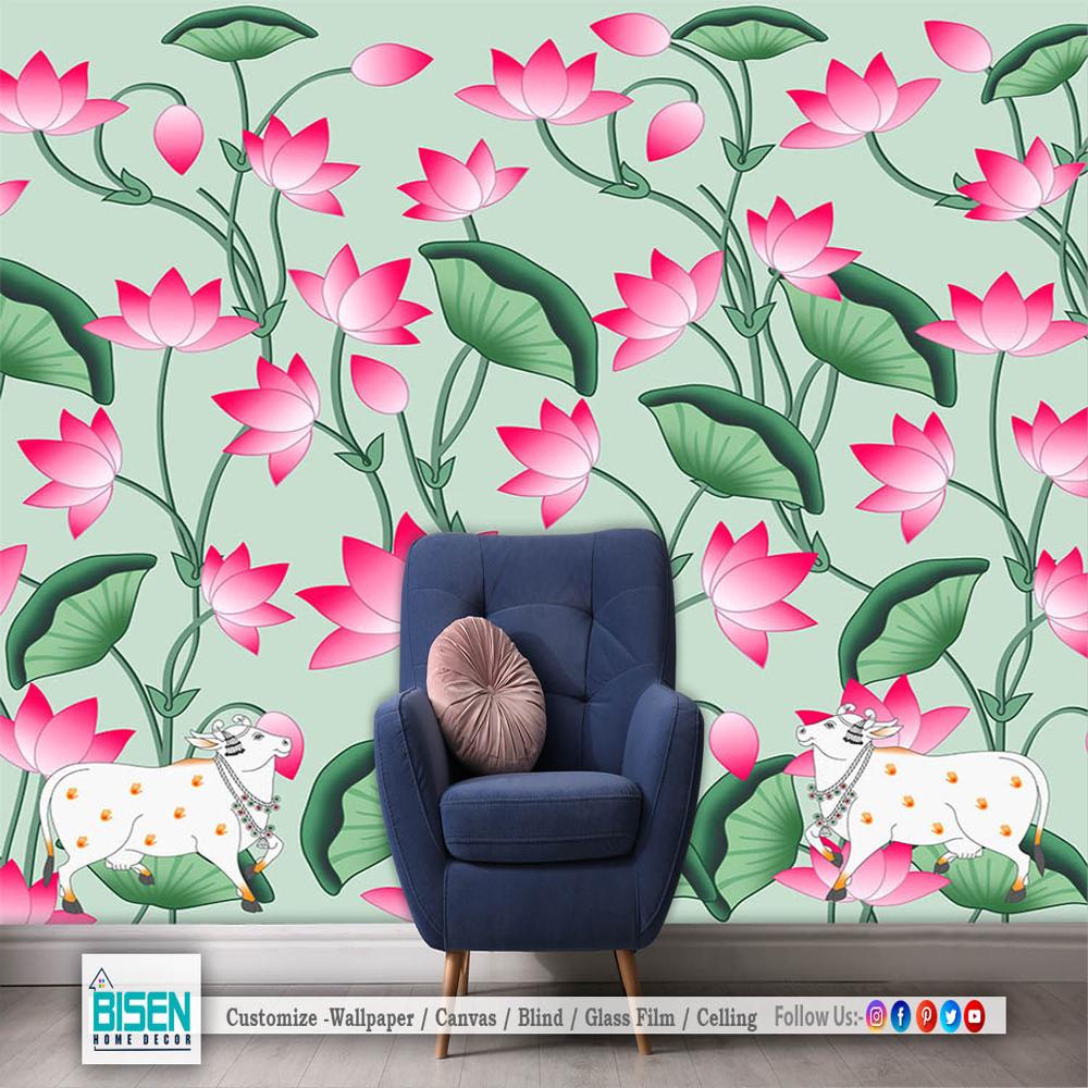Ethnic Wallpaper - Material: Non Woven