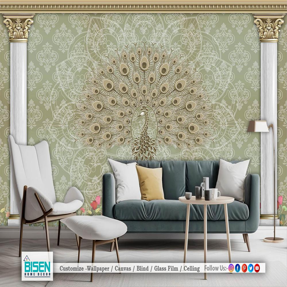 Ethnic Wallpaper - Material: Non Woven