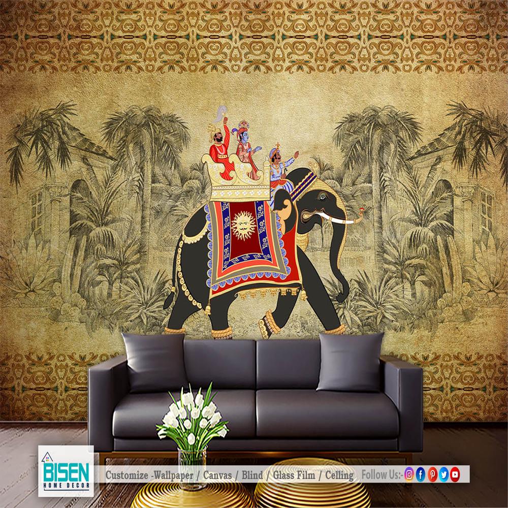 Indian ethnic wallpaper