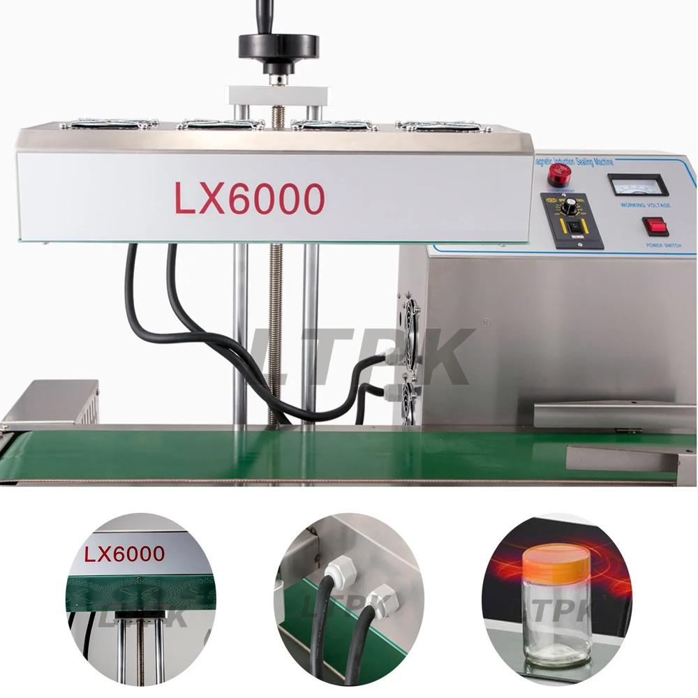 Inline induction sealer