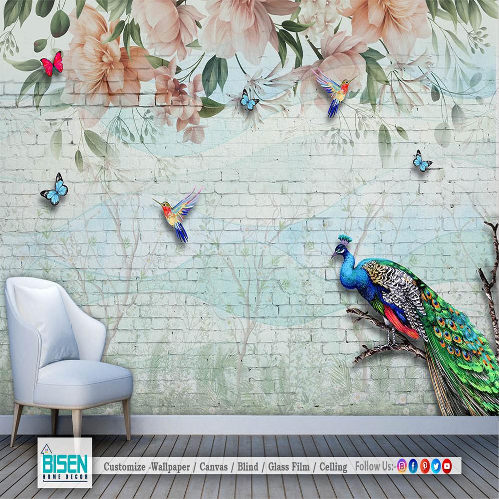 Desi Wall Wallpaper - Material: Non Woven