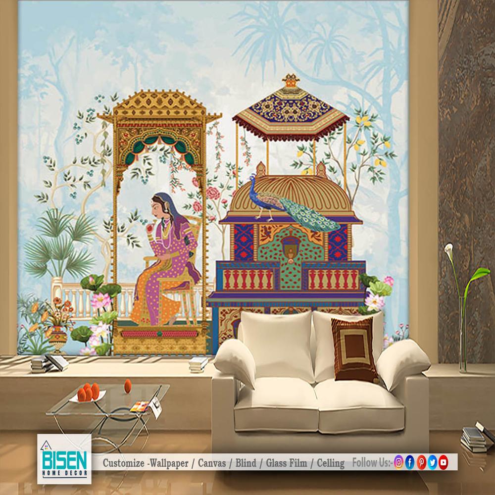 Royal Ethnic Wallpaper