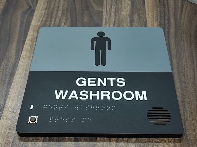Audio Braille Signage