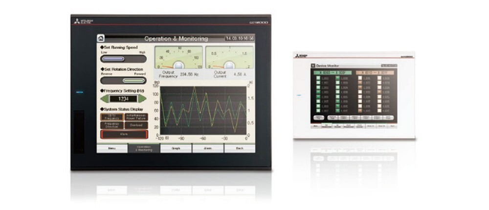 Gt25 Model Graphic Operation Terminal Hmi - Frequency Range (Hz): 50A 60 Hertz (Hz)
