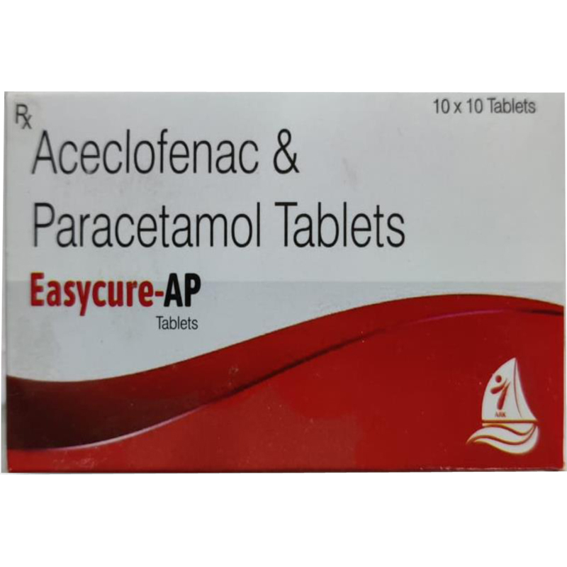 Aceclofenac And Paracetamol Tablets