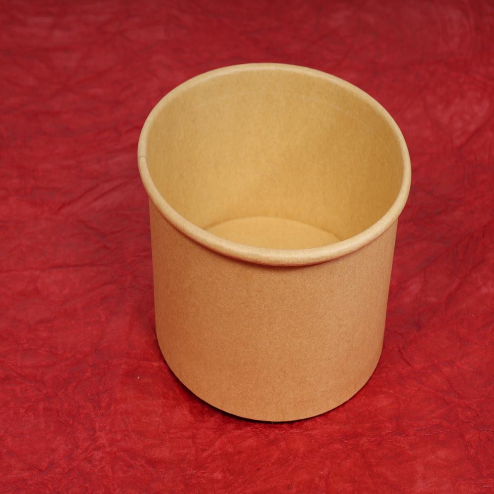 1000 ML Brown Kraft Paper Container