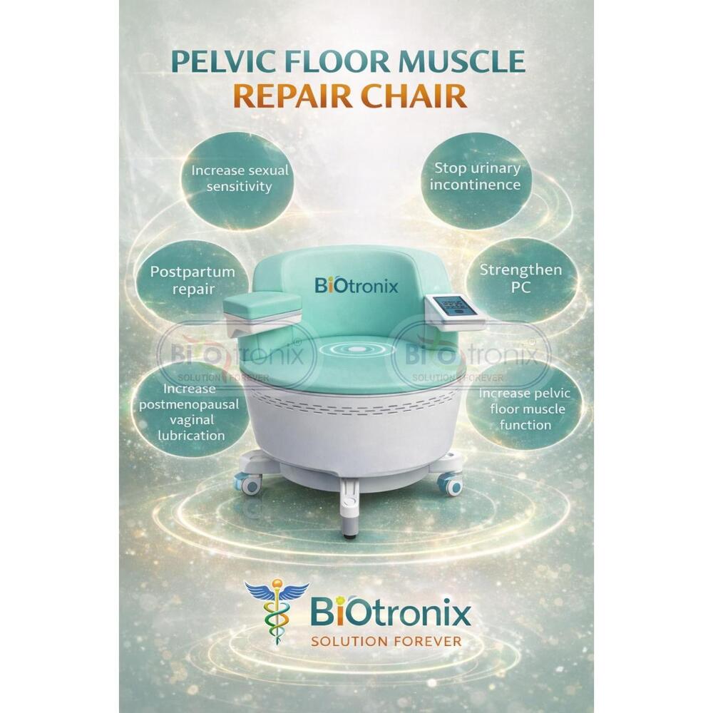 Non-Invasive Pelvic Floor Rehabilitation Chair for Incontinence Care