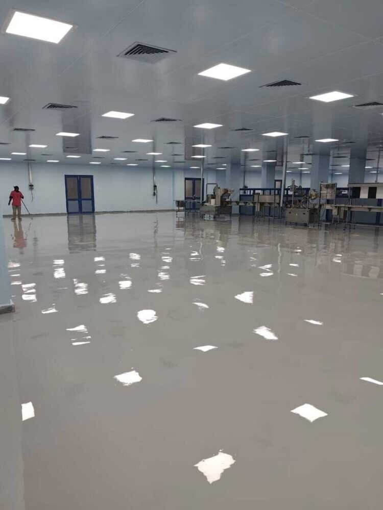 Epoxy Flooring Supply And Services - Color: Multicolor