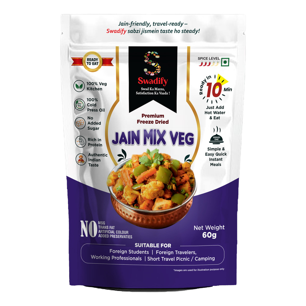 Jain Mix Veg(Freeze dried food)