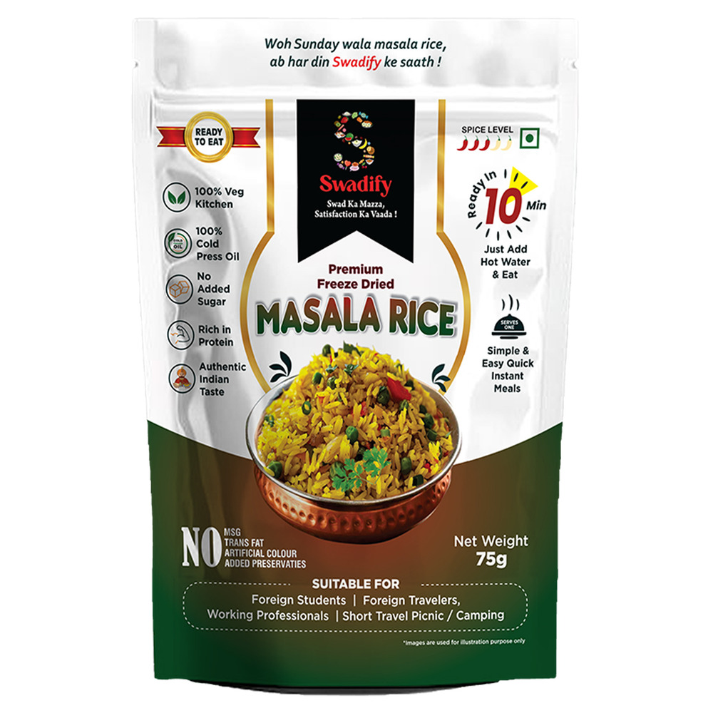 Masala Rice(Freeze Dried Food) - Feature: High Quality