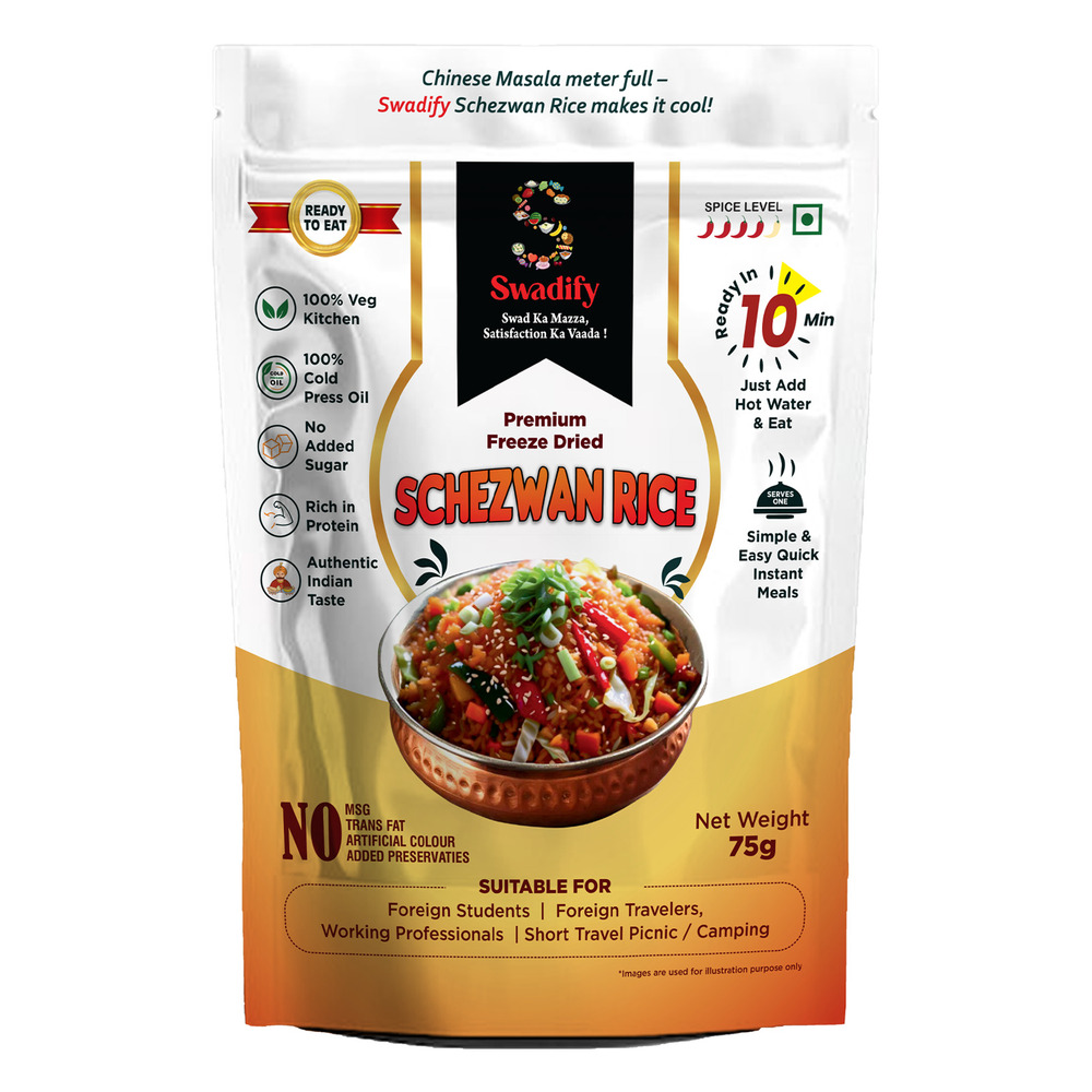 Schezwan Rice (Freeze Dried Food) - Feature: High Quality