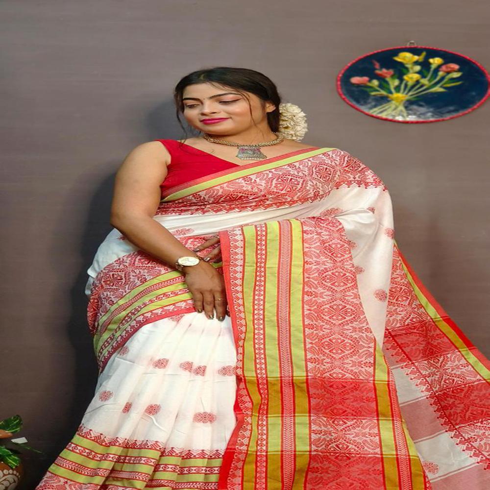 Begumpuri Handloom Saree