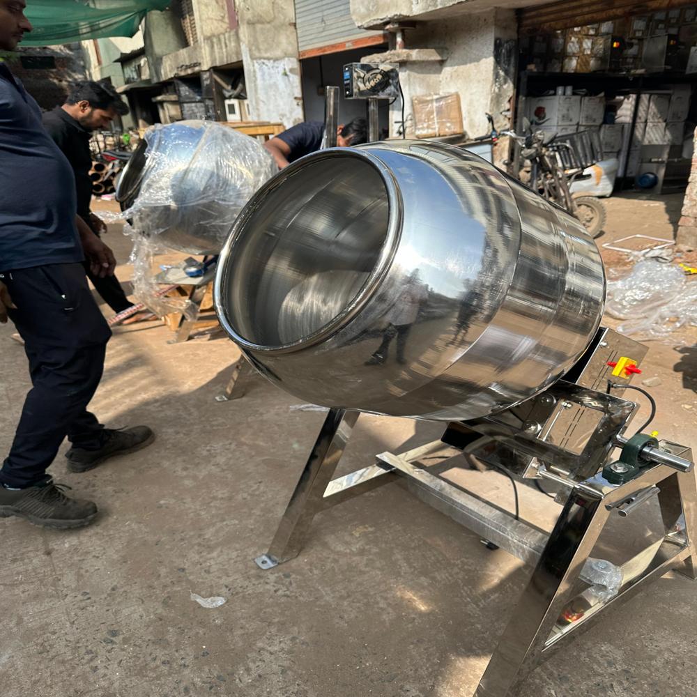 24tilting Coating Pan Machine - Automation Grade: Ss