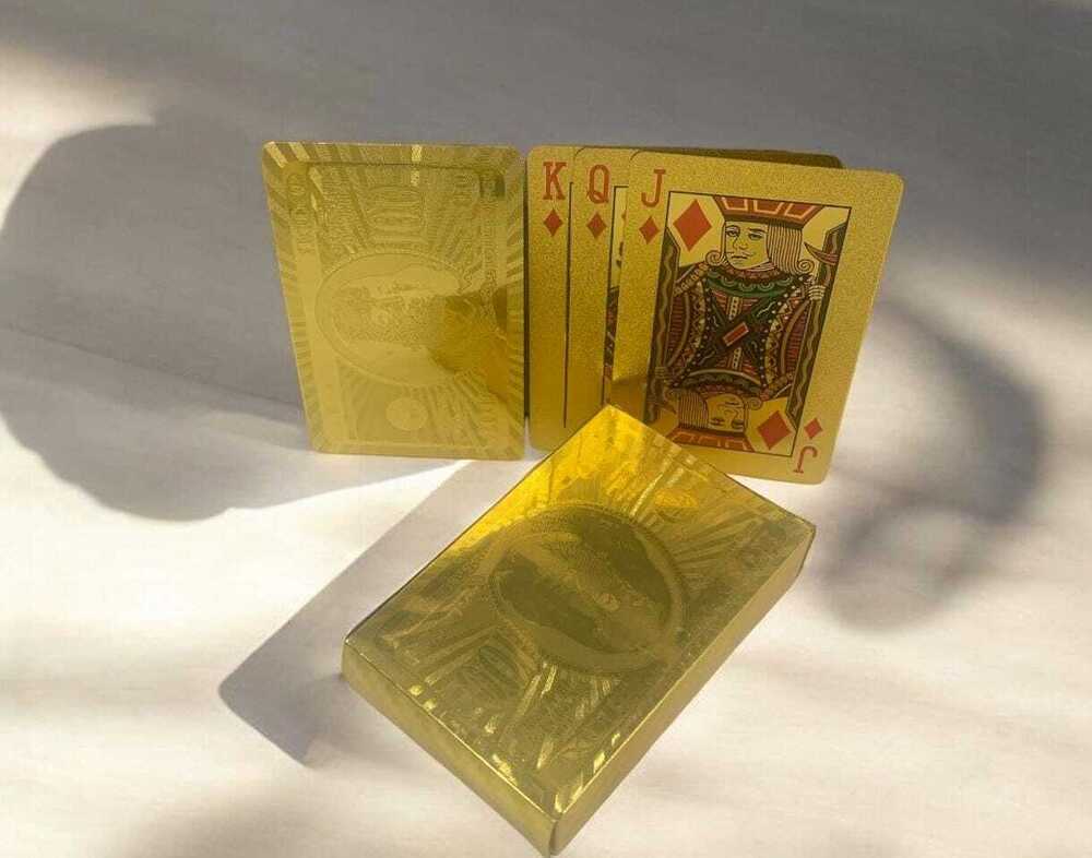 Golden & Silver Play Card