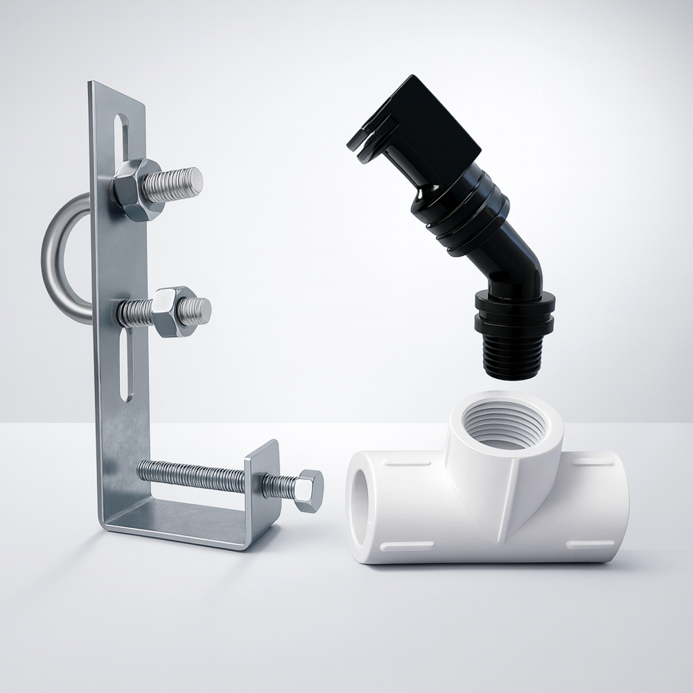 Solar Panel Cleaning Sprinkler Set