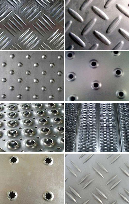Ss 316 Chequered Plate - Color: Silver