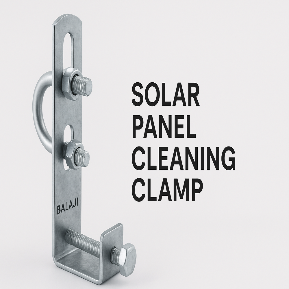 MS Solar Panel Cleaning L Clamp