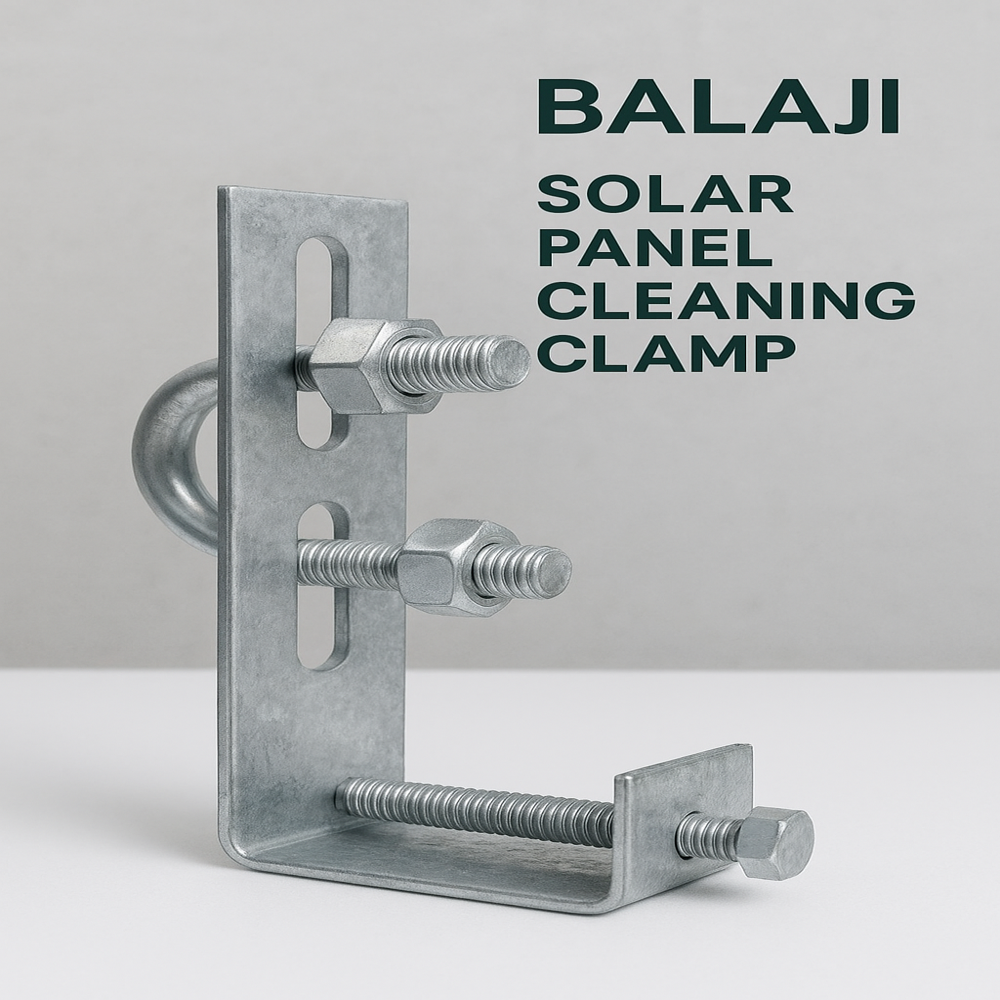 MS Solar Panel Cleaning L Clamp