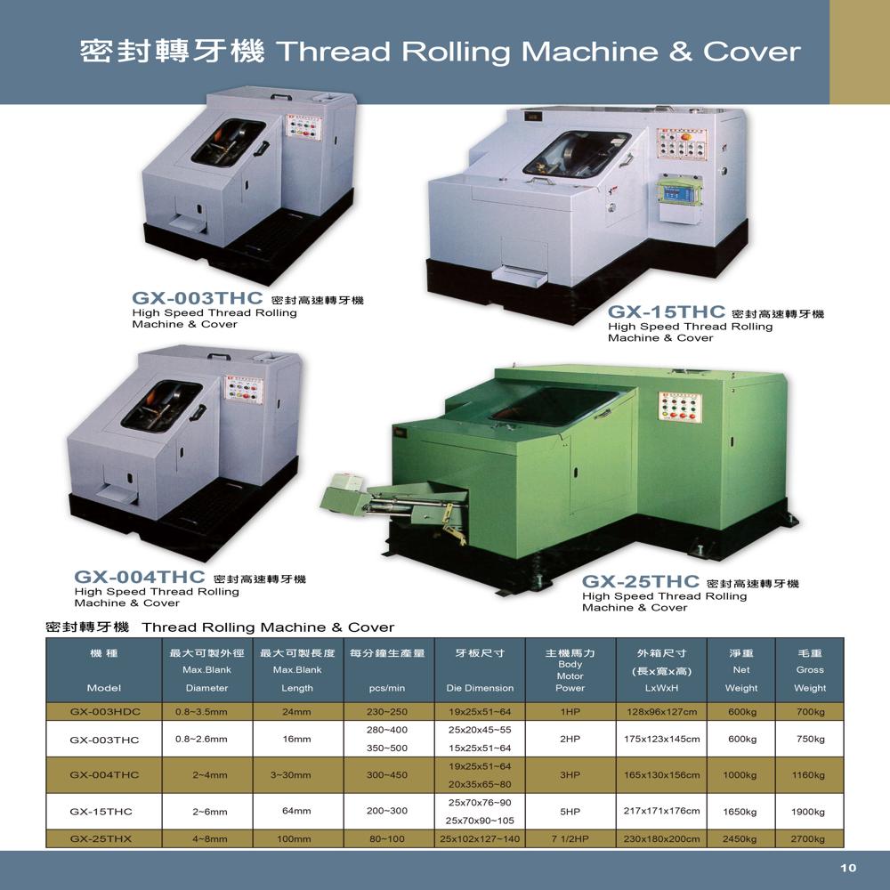 Thread Rolling Machine - Steel Alloy, Green Color, Plc Control | High Efficiency, High Performance, Simple Control, Stable Operation