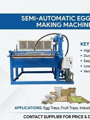 Egg tray machine