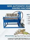 Egg Tray Machine - Automatic Grade: Semi-automatic