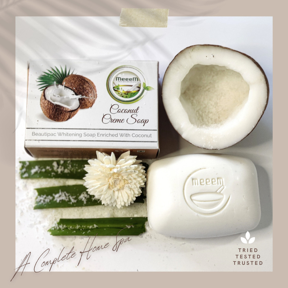 Coconut Creme Soap - Feature: 100 % Natural