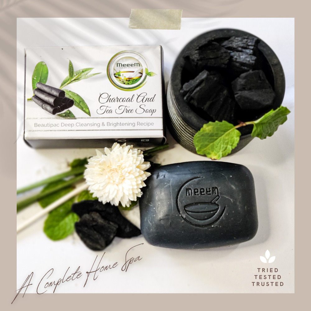 Charcoal And Tea Tree Soap