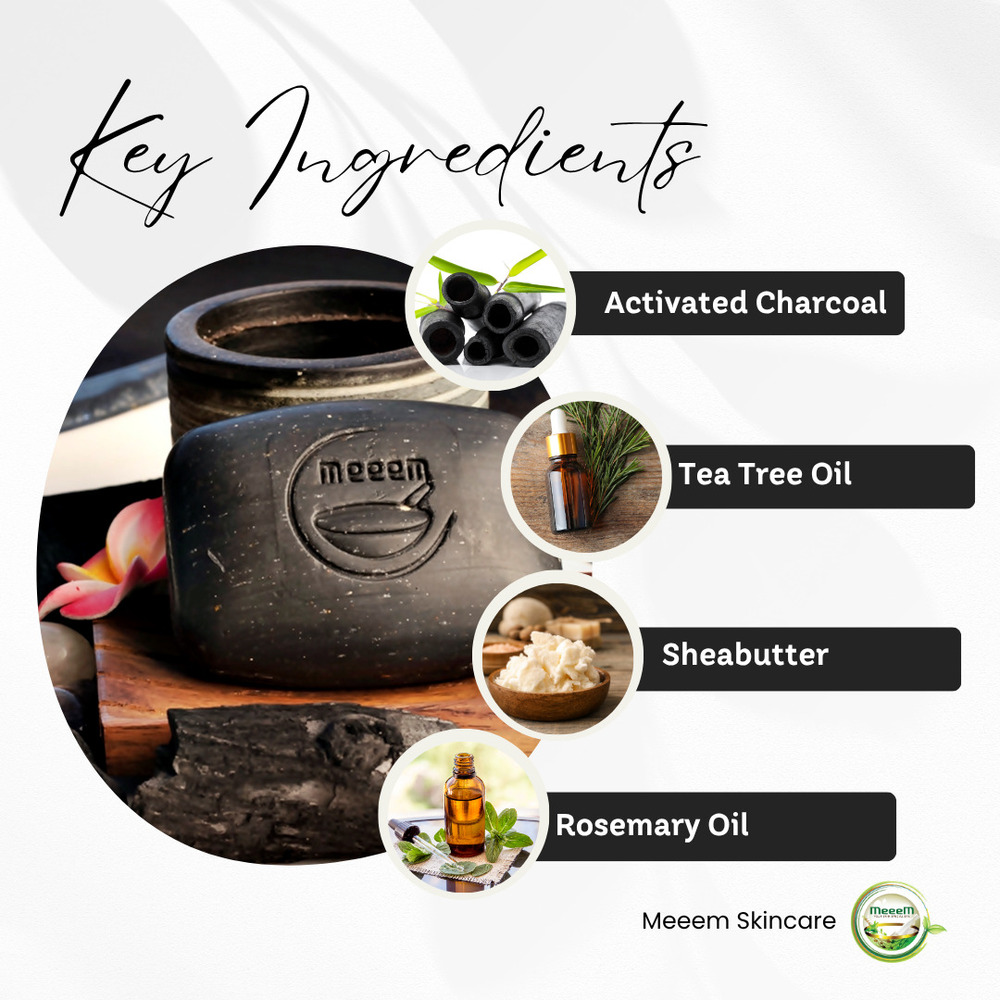 Charcoal And Tea Tree Soap