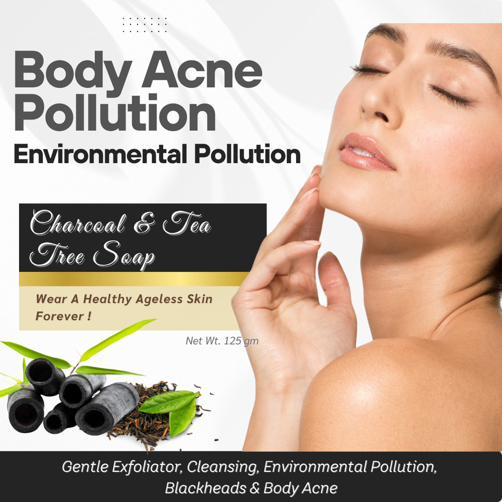 Charcoal And Tea Tree Soap