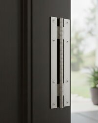 Adjustable Door Hinge - Color: Silver
