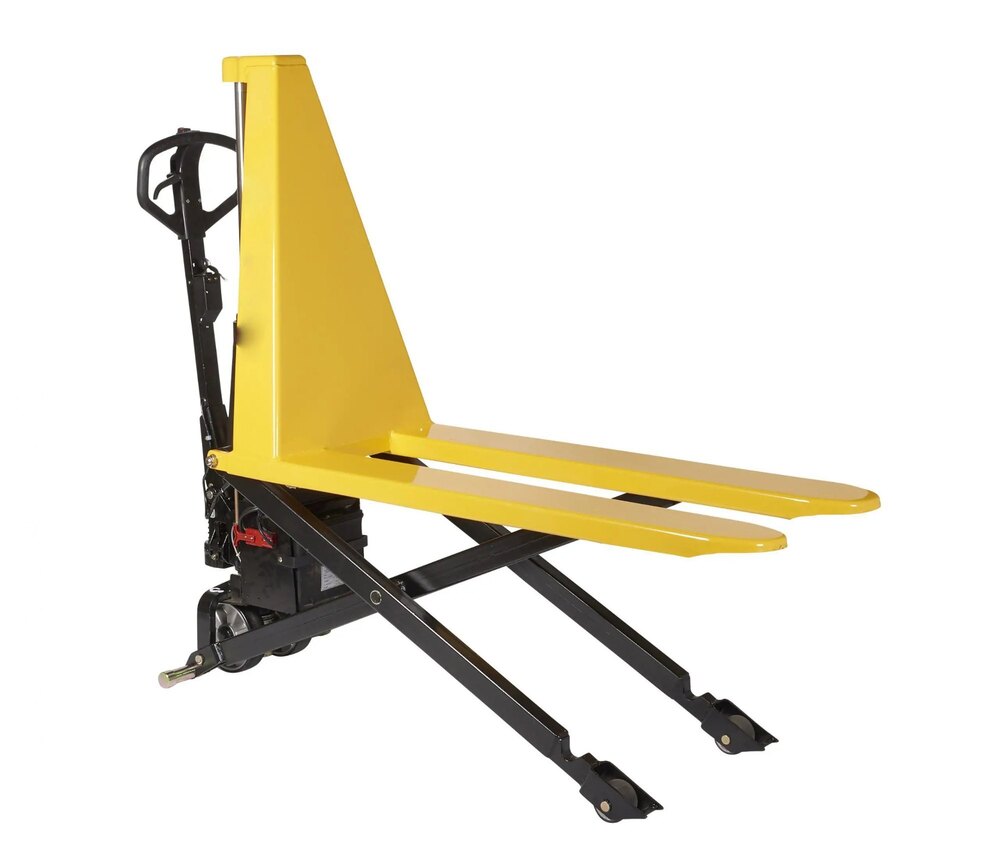 Scissor Pallet Truck - Color: Golden Yellow