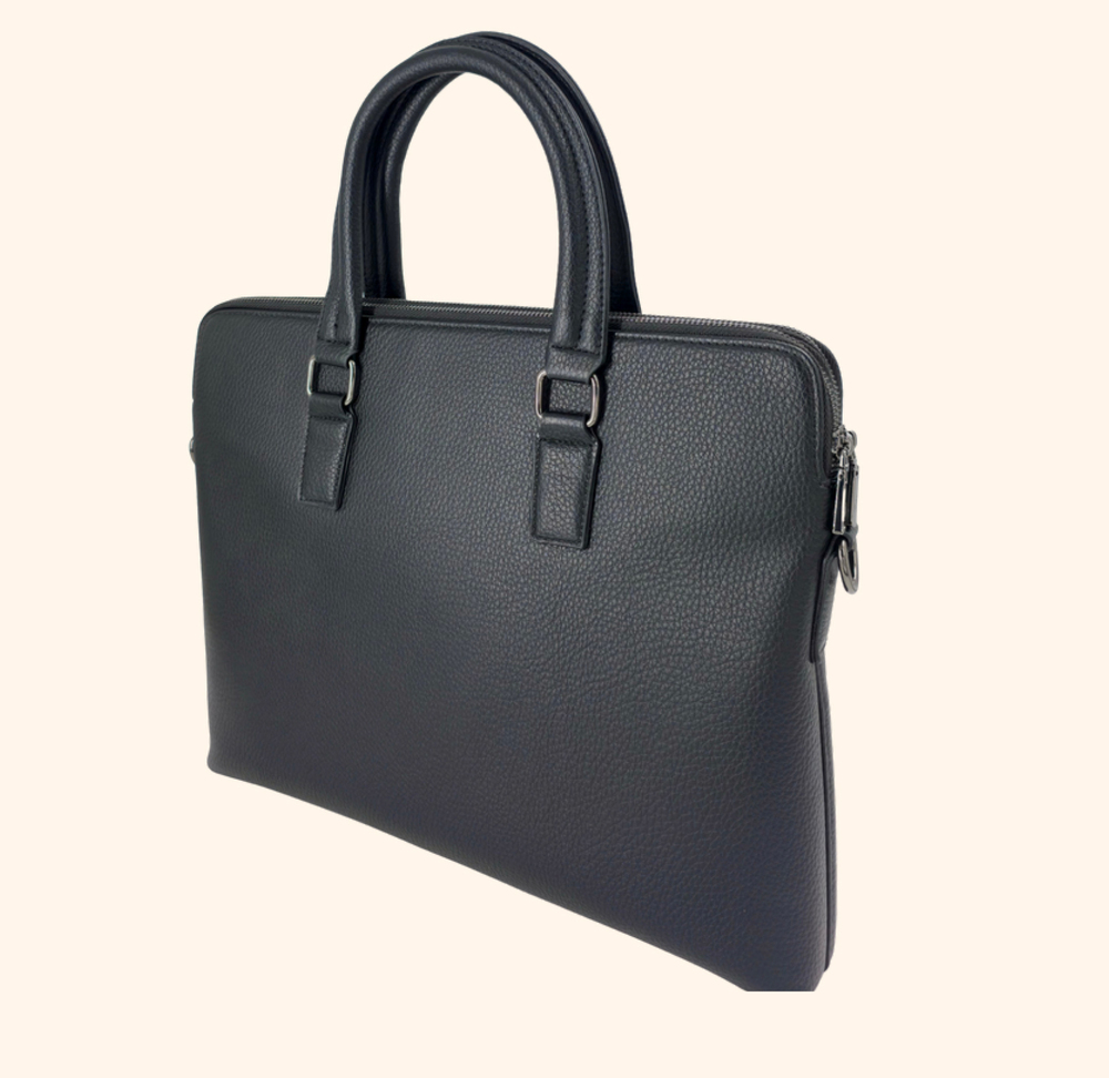 Professional Carry Laptop Briefcase - Color: Black
